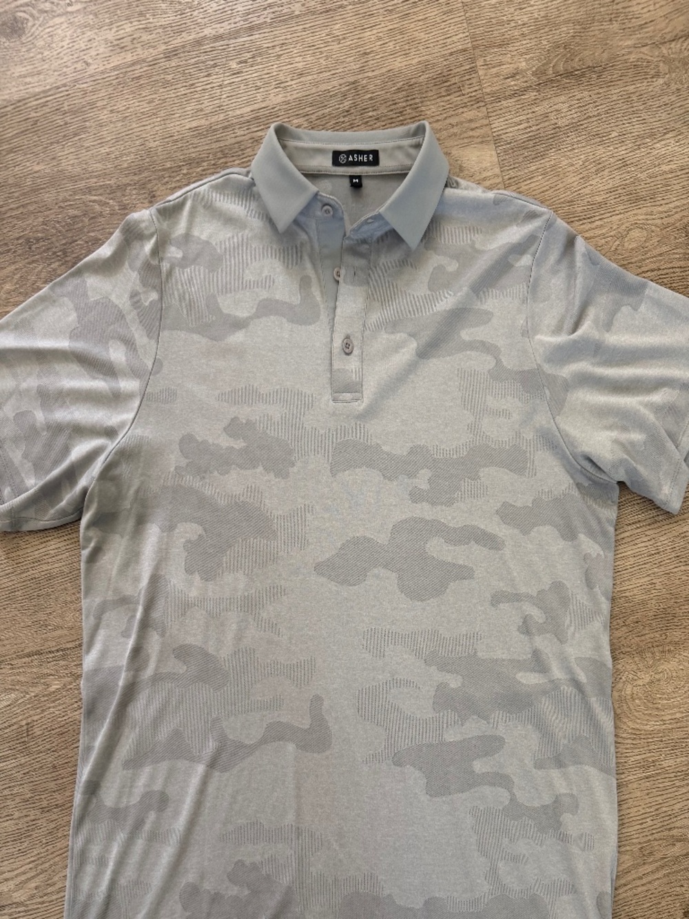 JACQUARD CAMO POLO